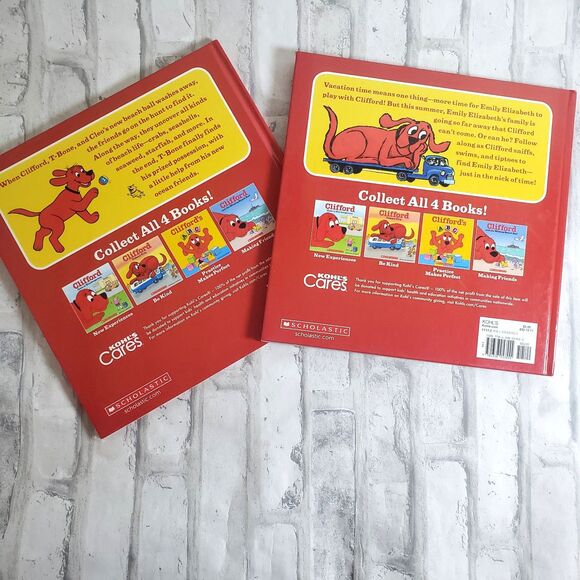 Bundle 2 Vintage Social Emotional Fiction | Clifford the Big Red Dog Books - Picture 4 of 4